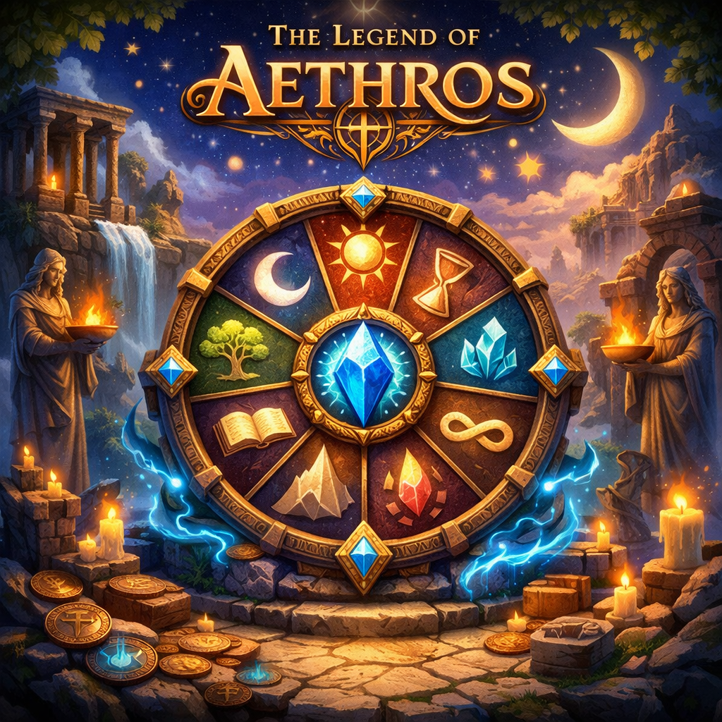 Aethros mythic social game